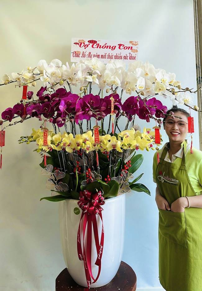 Hoa lan hồ điệp đẹp nhất tại Phú Nhuận