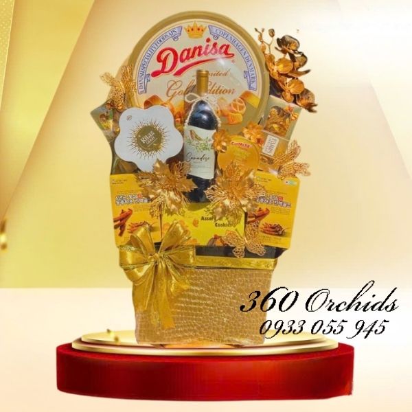 Giỏ quà tết - Như ý bao gồm: