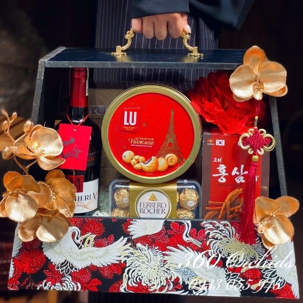 Giỏ quà tết - Kim ngọc mãn đường 