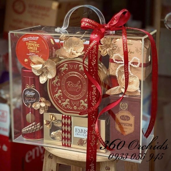 Giỏ quà tết - Phúc lộc đầy nhà